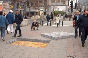 Park Road neighbors puzzled over city's decision on sidewalk project