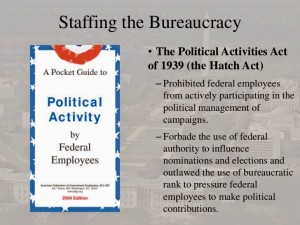 'Thou Shalt Not Violate The Hatch Act!'